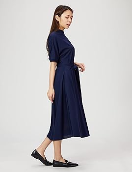 LACOSTE（ラコステ）　ワンピース　斜めボタン LACOSTE（ラコステ）の「斜めボタンポロドレス（シャツ
